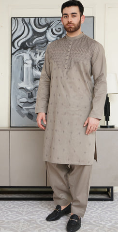 Men Embroidered Unstitch Kameez Shalwar Code : AK-7130