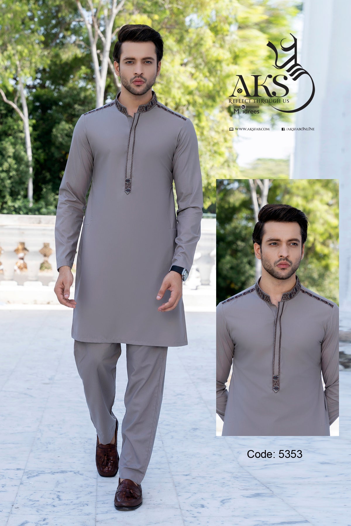 Stingray Men's Outfit (Un-Stitched) Code : 5353